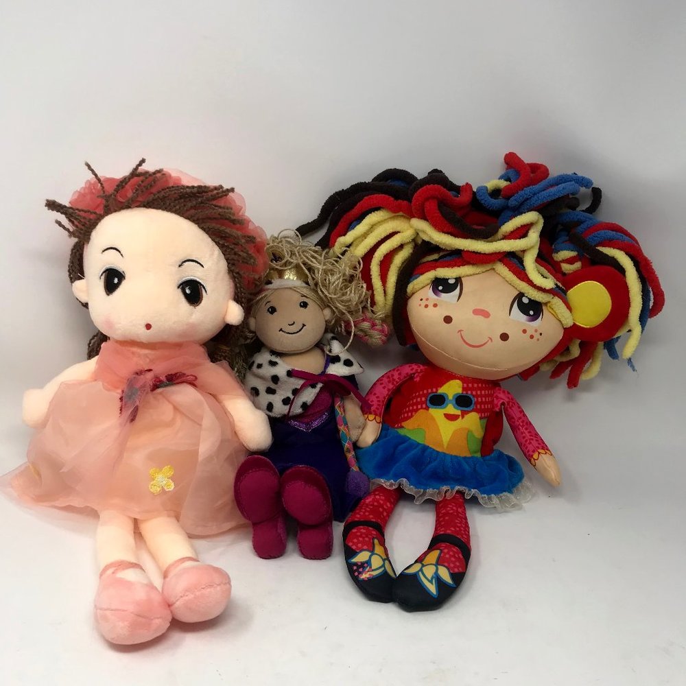 Flip Zee ~ Groovy Girl ~ Felwawa Dolls Plush Soft Hippy Princess Anime